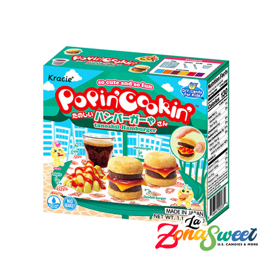 Popin Cookin Tanoshii Hamburguer (32g) | KRACIE