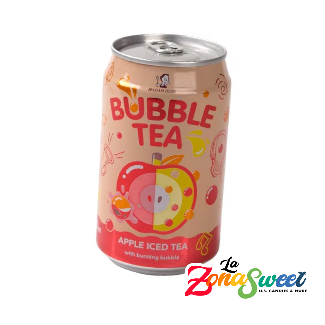 Bebida Bubble Tea Sabor Manzana (320ml) | MADAM HONG