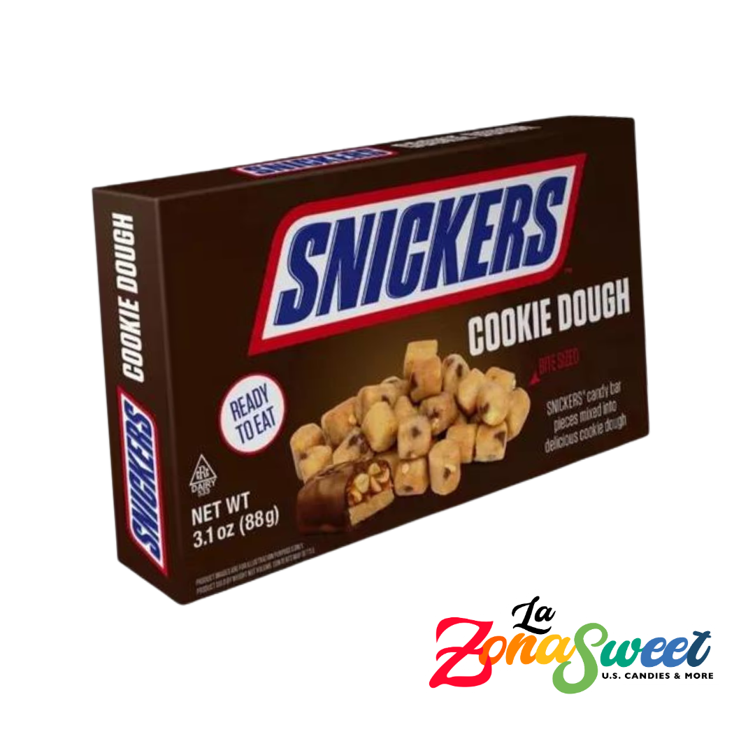 Trocitos de Masa de Galleta Sabor Snickers (88g) | MARS