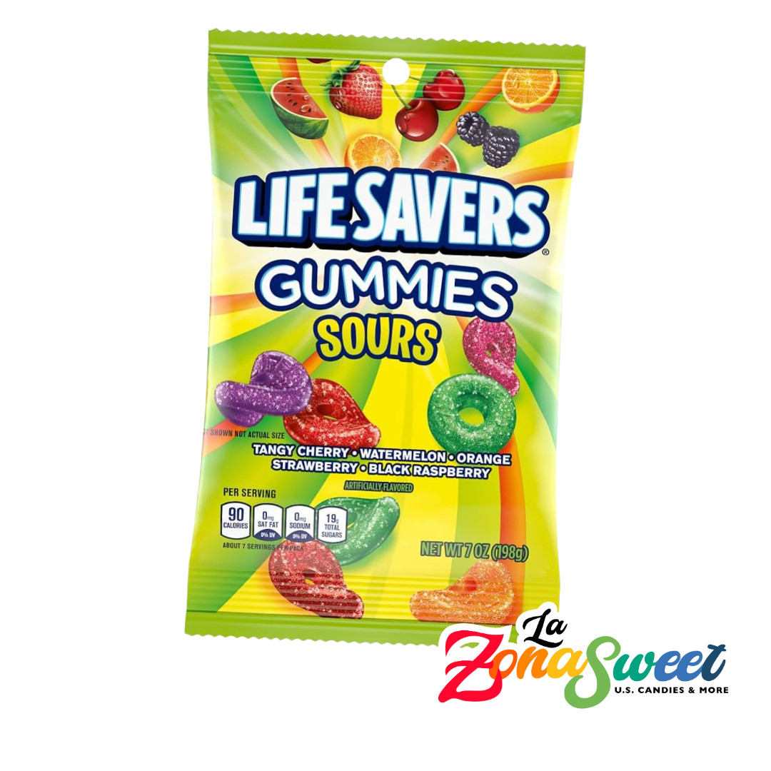 Gomitas Life Savers Sour (198g) | MARS WRIGLEY