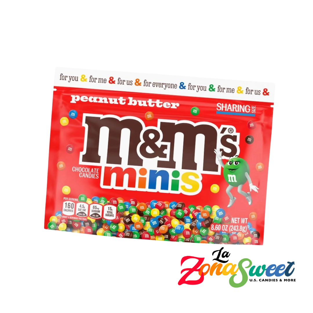 M&m´s Minis Peanut Butter Sharing Size (243.8g) | MARS WRIGLEY