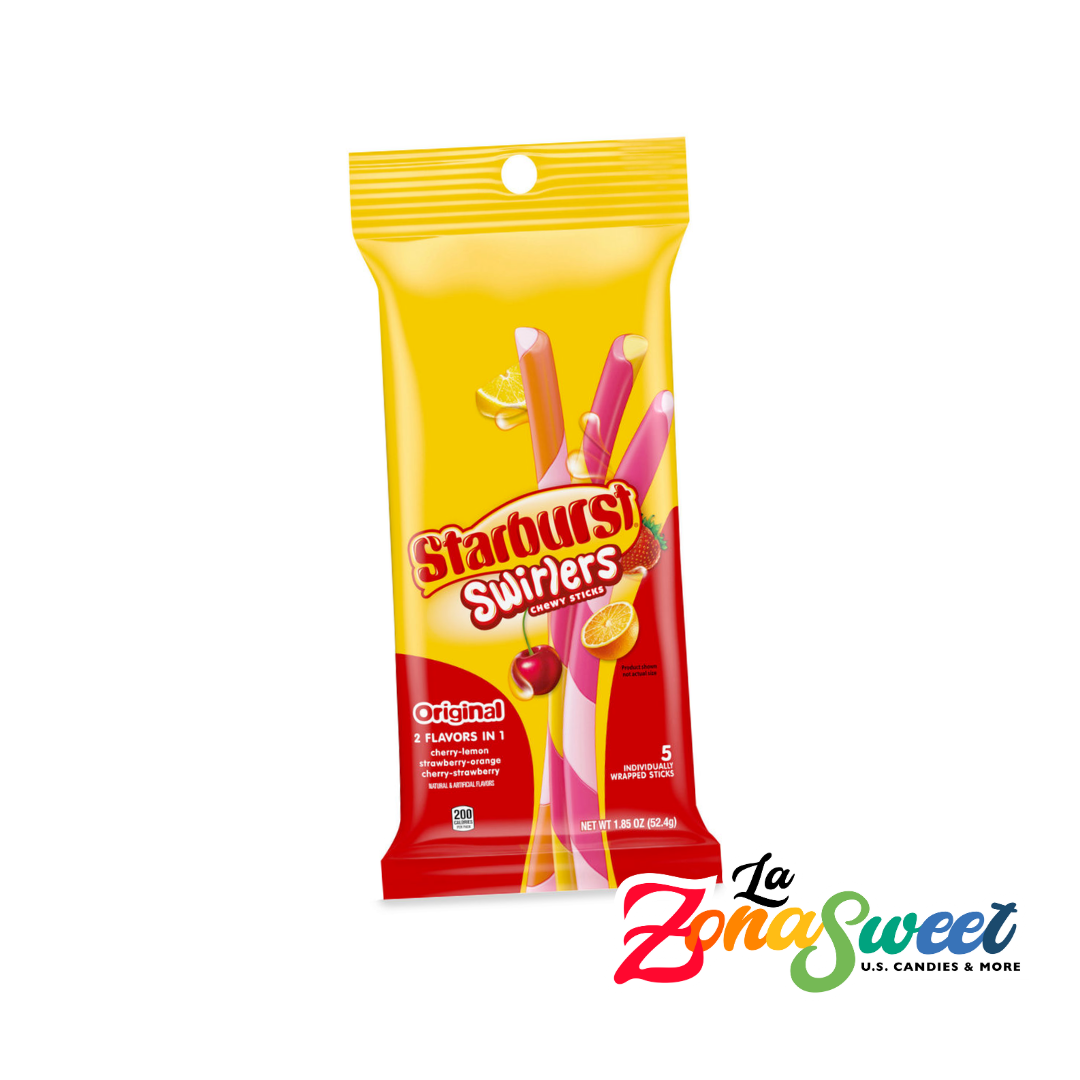 Starburst Swirlers Chewy Sticks (52.4g) | MARS WRIGLEY