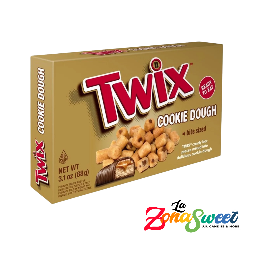 Trocitos de Masa de Galleta Sabor Twix (88g) | MARS WRIGLEY