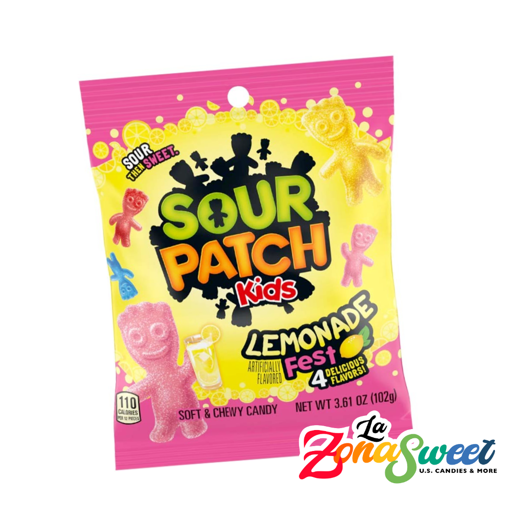 Gomitas Sour Patch Sabor Limonada (102g) | MONDELEZ