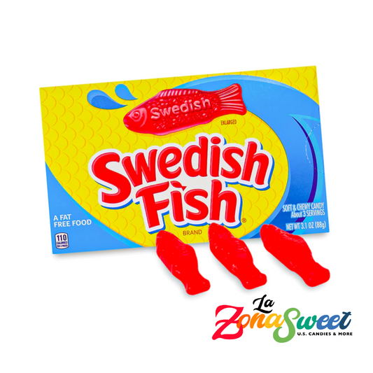 Swedish Fish Soft & Chewy Candy (88g) | MONDELEZ