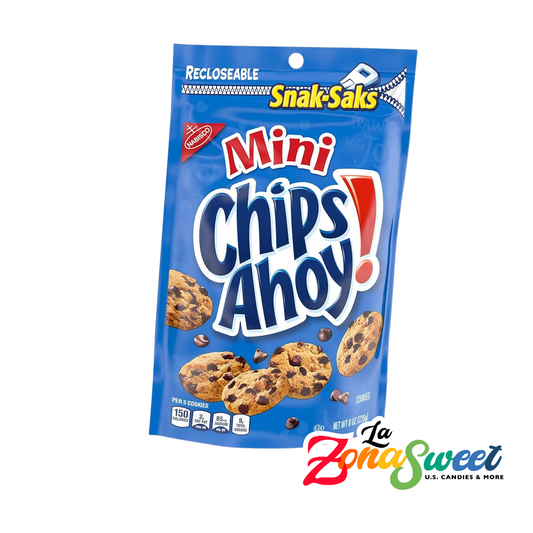 Galletas Chips Ahoy Mini Resellable (226g) | NABISCO