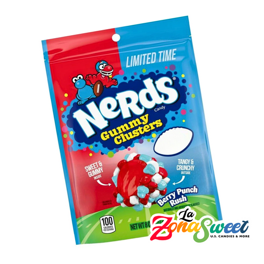 Nerds Gummy Clusters Berry Punch Rush (227gr) | NERDS