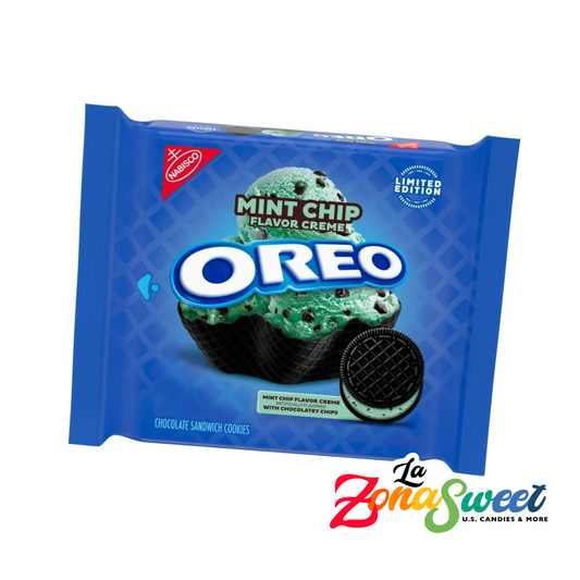 Galletas Oreo Mint Chip Edición Limitada (303g) | NABISCO