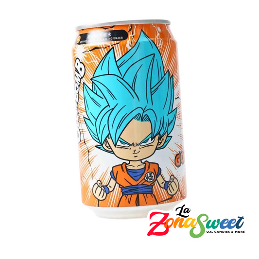 Bebida Dragon Ball Z Super Naranja 330ml (Goku) | OCEANBOMB