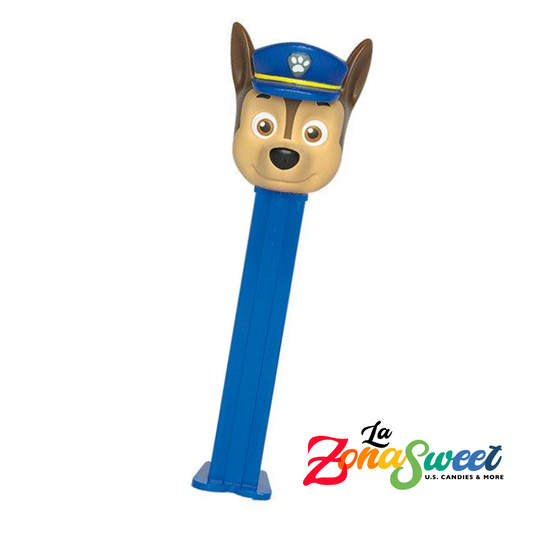 Pez Dispenser Paw Patrol Chase (24.7g) | PEZ CANDY