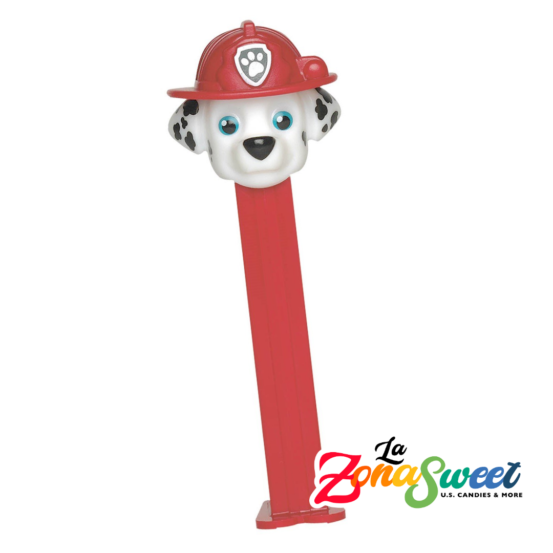 Pez Dispenser Paw Patrol Marshall (24.7g) | PEZ CANDY