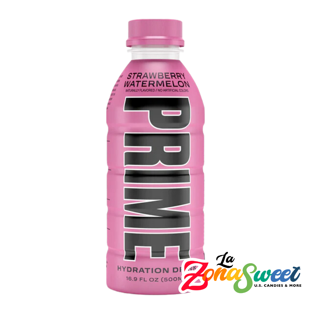 Bebida Hidratante Prime Strawberry Watermelon (500ml) | PRIME