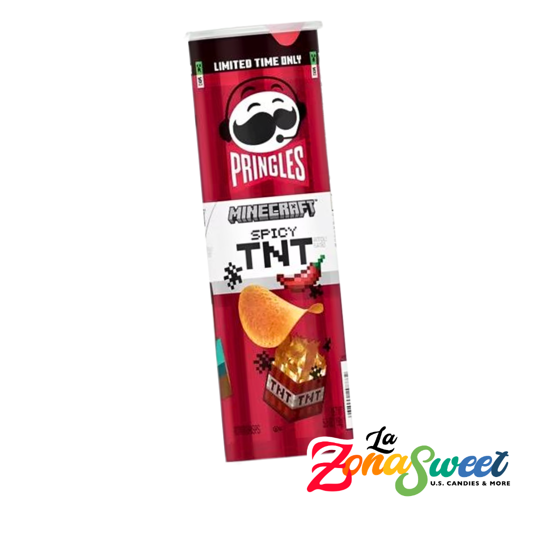 Pringles Spicy TNT Minecraft (159g) | PRINGLES