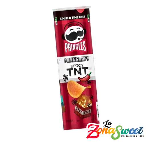 Pringles Spicy TNT Minecraft (159g) | PRINGLES