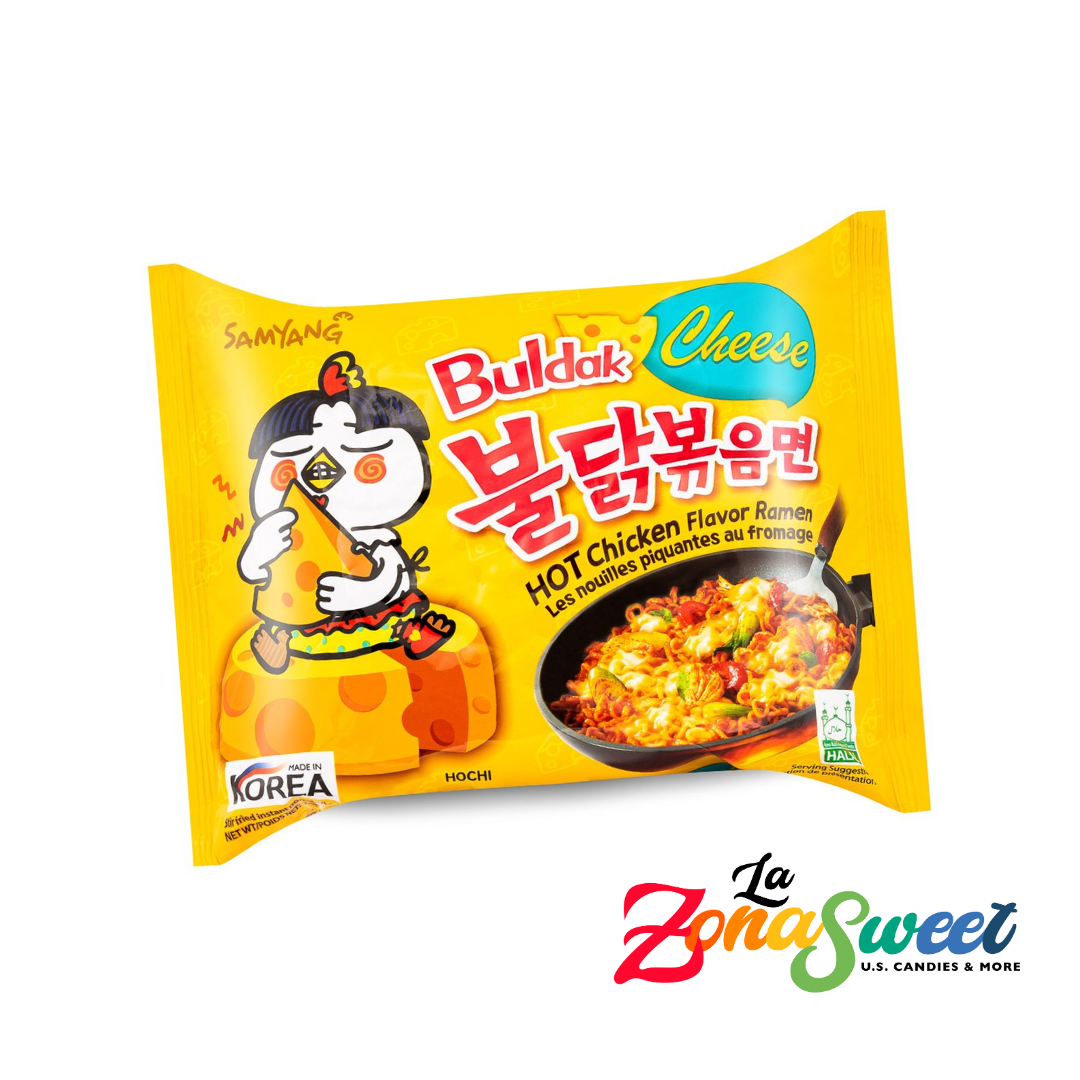 Sopa Instantánea Buldak Queso Picante (140g) | SAMYANG