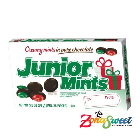 Chocolates Junior Mints Edición Navideña (99g) | TOOTSIE ROLL