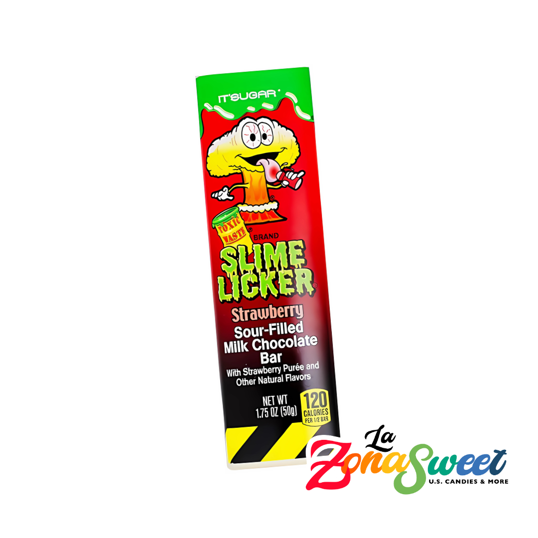 Chocolate Slime Licker Sabor Fresa (50gr) | TOXIC WASTE