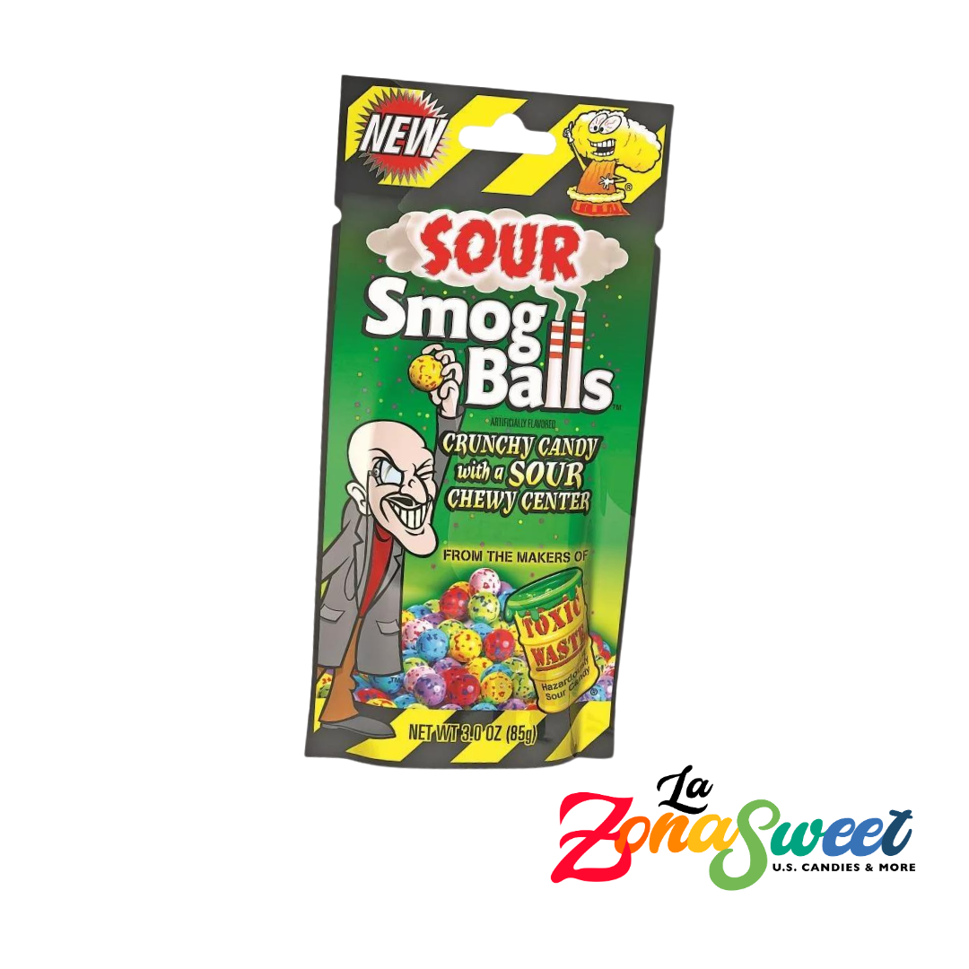 Sour Smog Balls (85g) | Toxic Waste