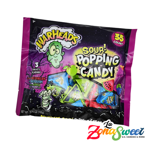 Sour Popping Candy (35pz) (105g) | WARHEADS