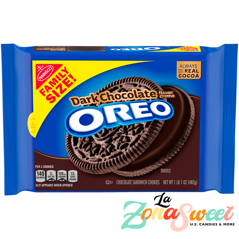 Oreo Dark Chocolate Flavor Creme (482g) | MONDELEZ