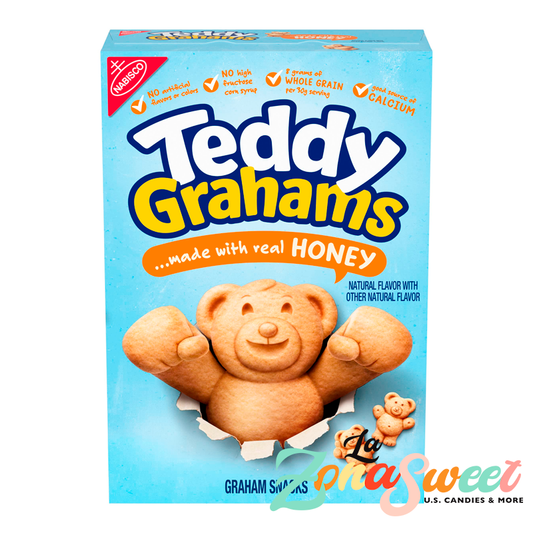 Teddy Grahams Snacks Honey (336g) (12pz) | NABISCO