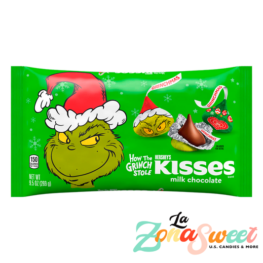 Chocolates Kisses Edición Grinchmas (269g) | HERSHEY'S