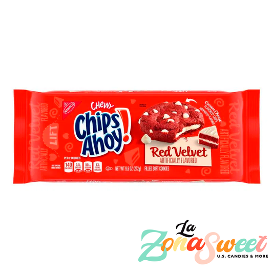 Galletas Chips Ahoy Chewy Red Velvet (272grs) | NABISCO