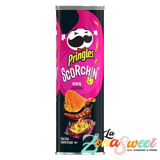 Pringles Scorchin BBQ (158g) | PRINGLES