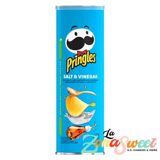 Pringles Salt & Vinegar (158g) | PRINGLES