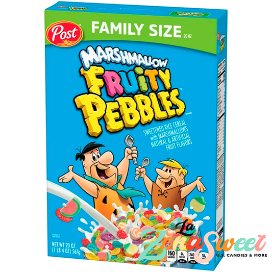 Cereal Fruity Pebbles with Marshmallow Family Size (510g) | POST