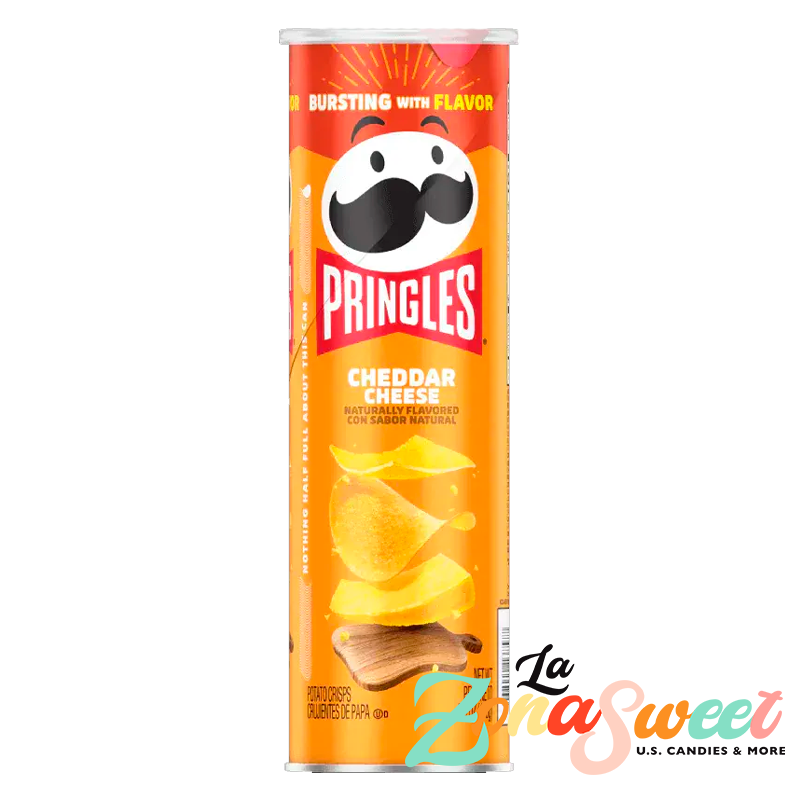 Pringles Cheddar Cheese (158g) | PRINGLES