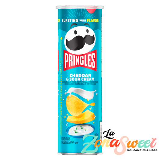 Pringles Cheddar & Sour Cream (158g) | PRINGLES