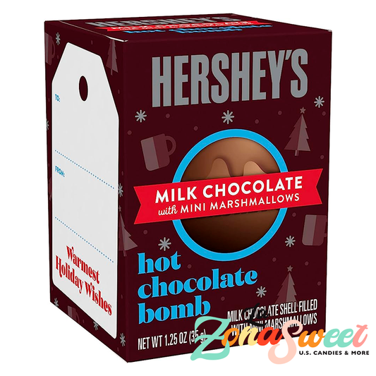 Milk Chocolate With Mini Marshmallows Hot Bomb (35g) | HERSHEY´S