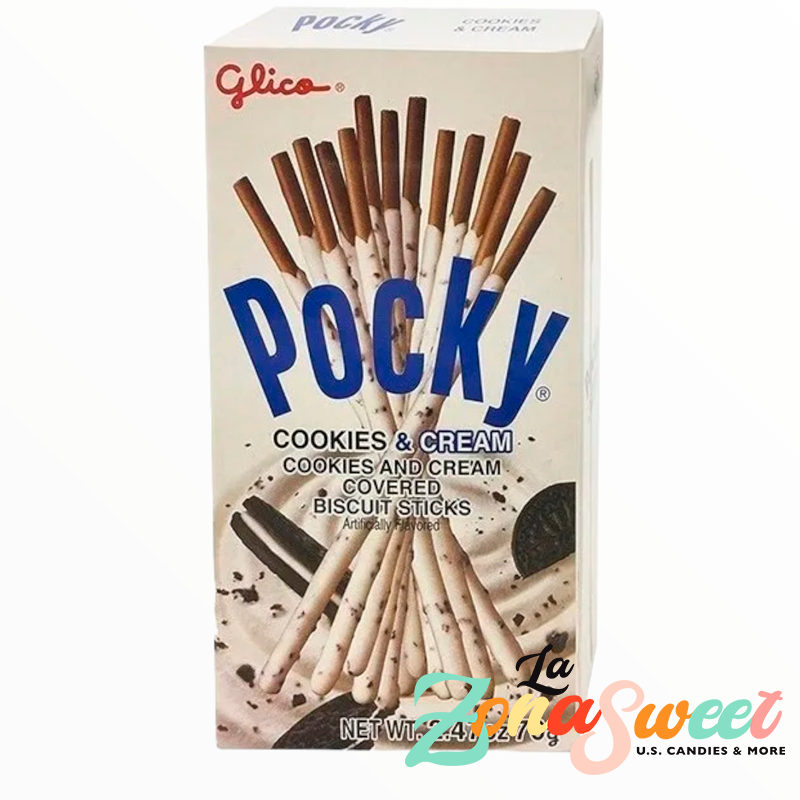 Pocky Biscuit Sticks Cookies & Cream (70g) | EZAKI GLICO