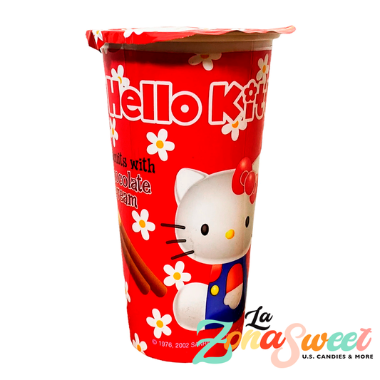 Palitos de Galleta con Chocolate Hello Kitty (33g) | CTC FOOD